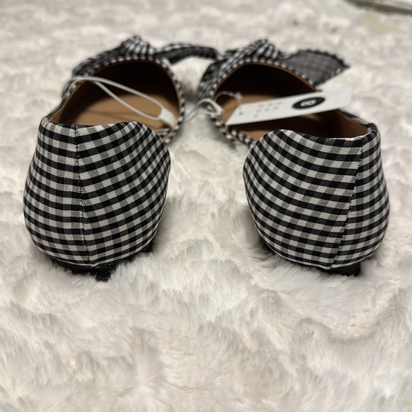 NWT Womens A New Day Plaid Bow Flat Size 8 - Picture 3 of 4